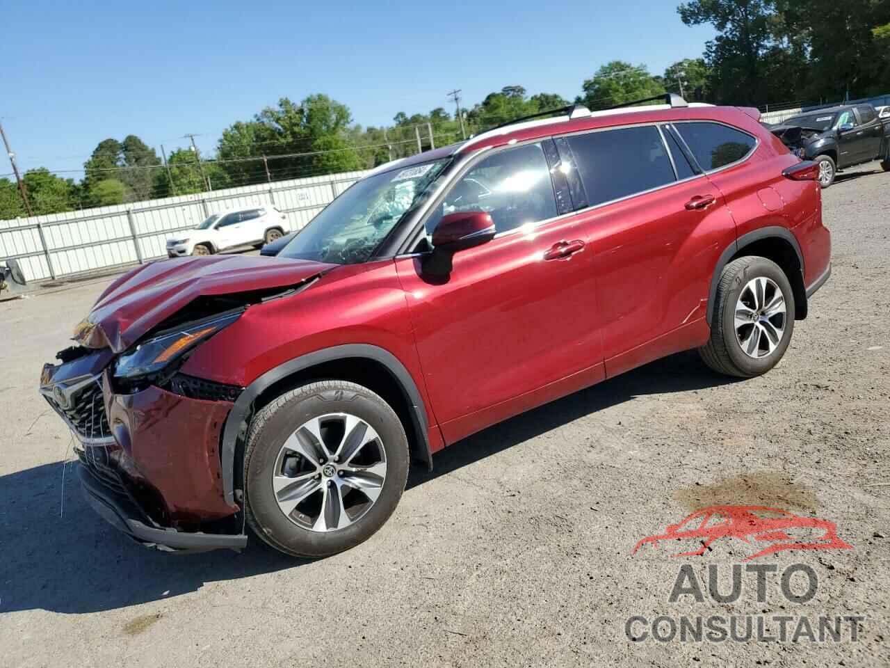 TOYOTA HIGHLANDER 2022 - 5TDGZRAH6NS124095