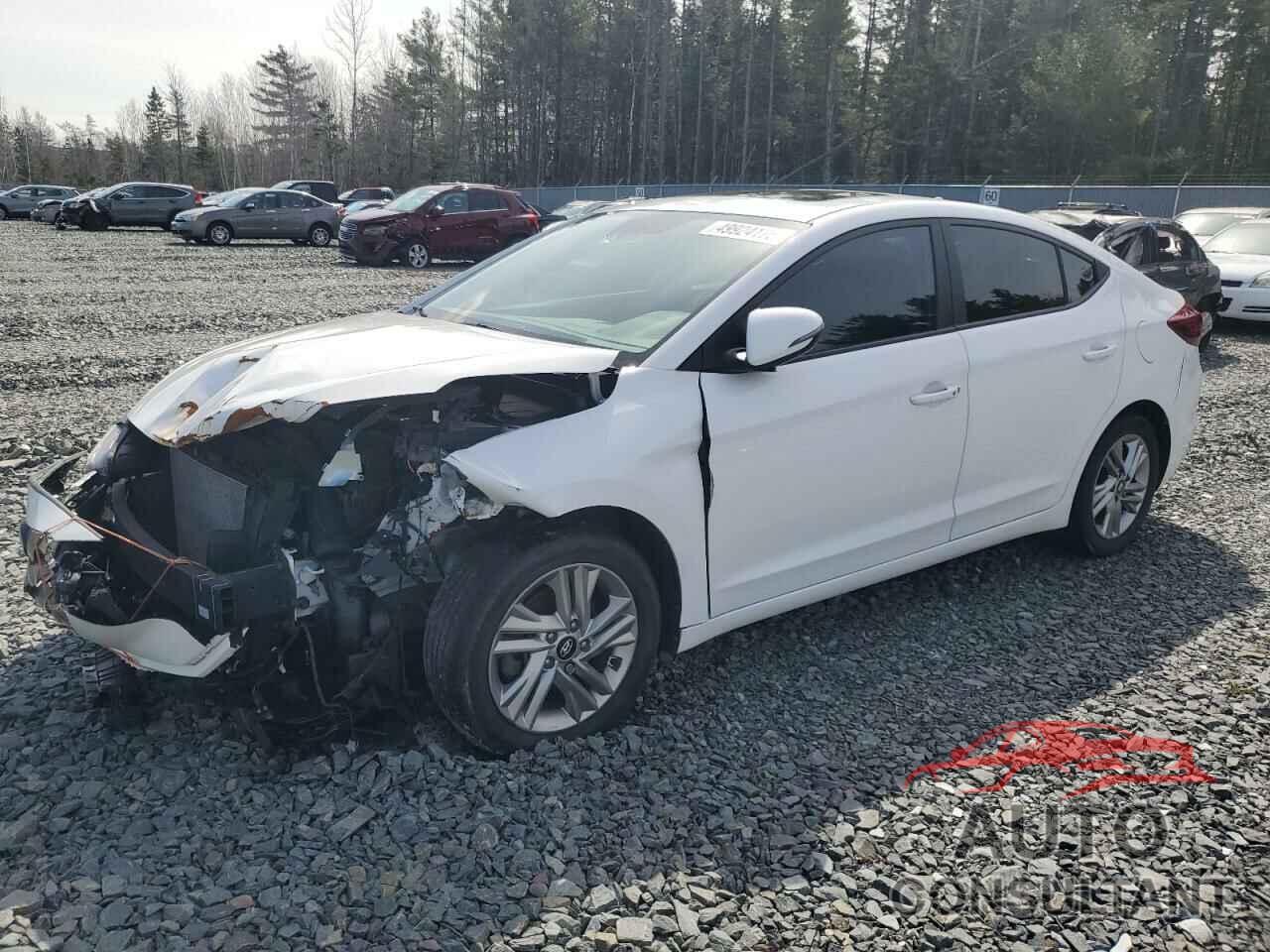 HYUNDAI ELANTRA 2020 - KMHD84LF1LU938549