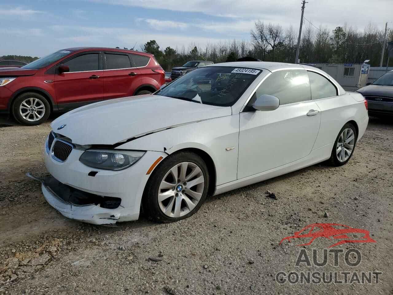 BMW 3 SERIES 2012 - WBADW7C56CE729348