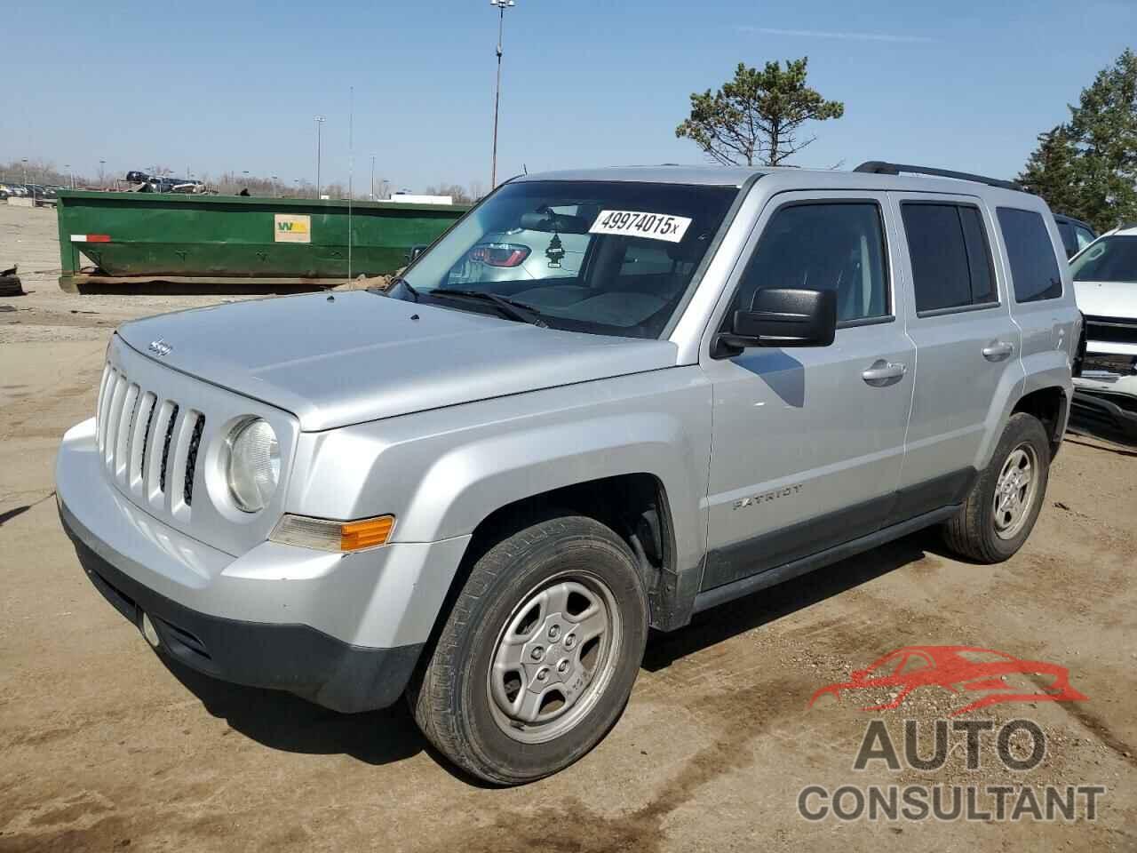 JEEP PATRIOT 2012 - 1C4NJPBB0CD578994