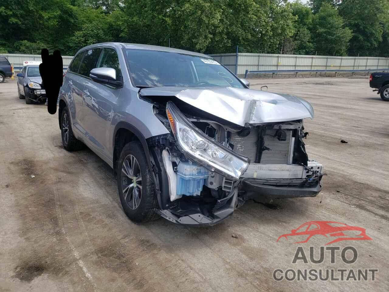 TOYOTA HIGHLANDER 2018 - 5TDBZRFH9JS842995
