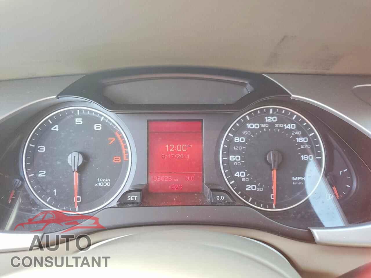 AUDI A4 2012 - WAUAFAFL2CA120078