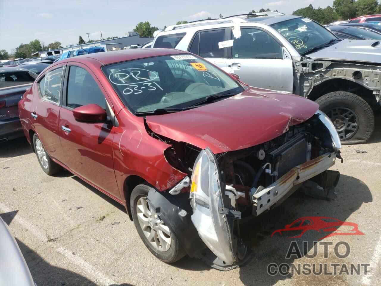 NISSAN VERSA 2017 - 3N1CN7AP0HL857293