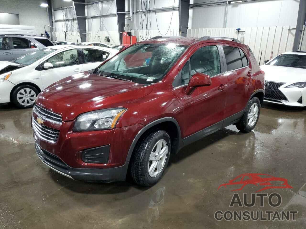 CHEVROLET TRAX 2016 - 3GNCJPSBXGL159842