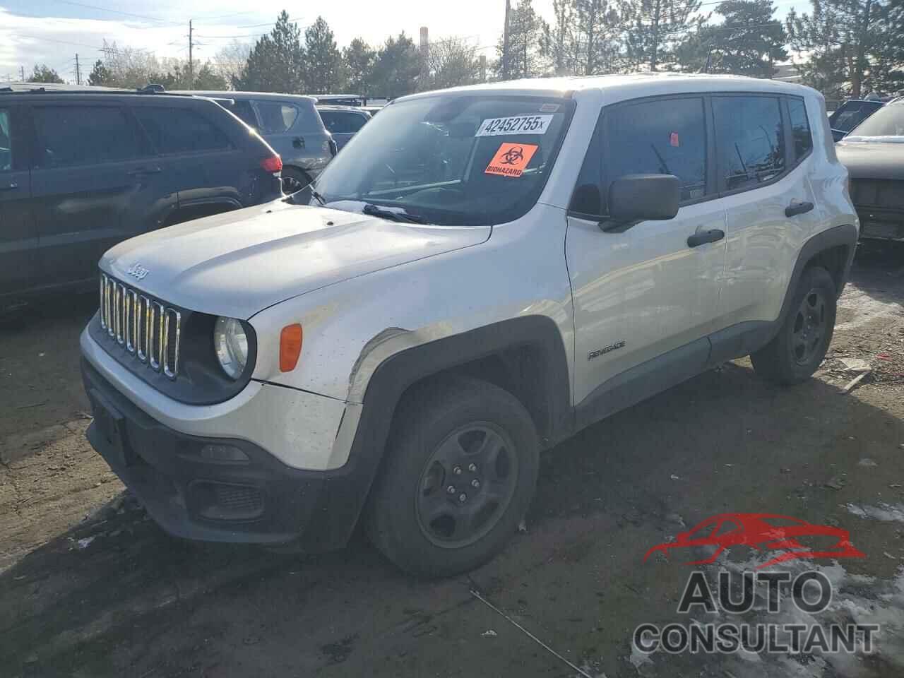 JEEP RENEGADE 2017 - ZACCJBAB8HPE67226