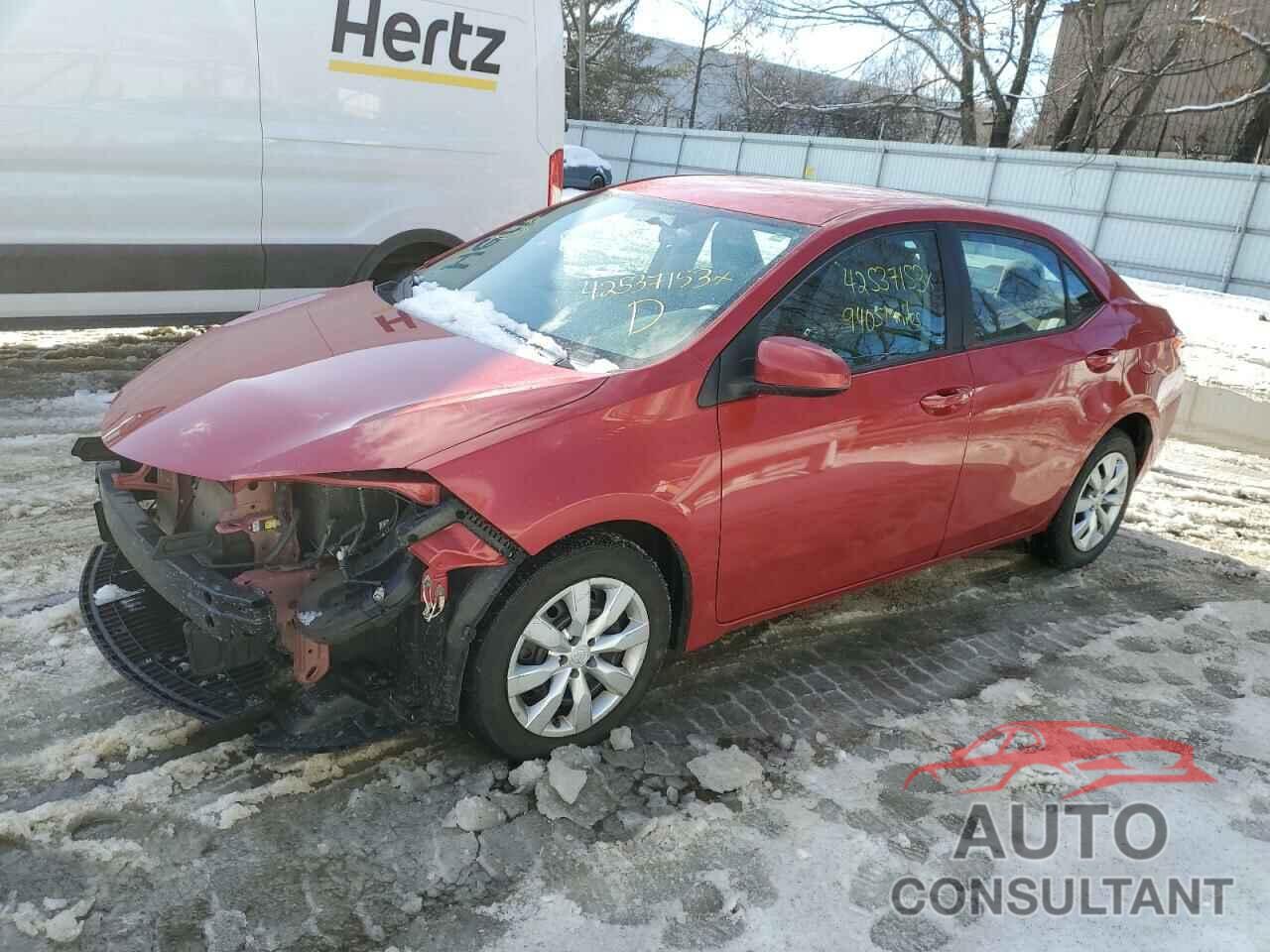 TOYOTA COROLLA 2016 - 5YFBURHE4GP551503