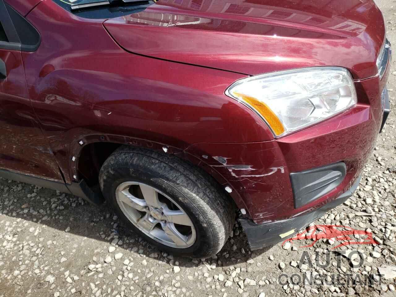 CHEVROLET TRAX 2016 - 3GNCJNSB6GL262843