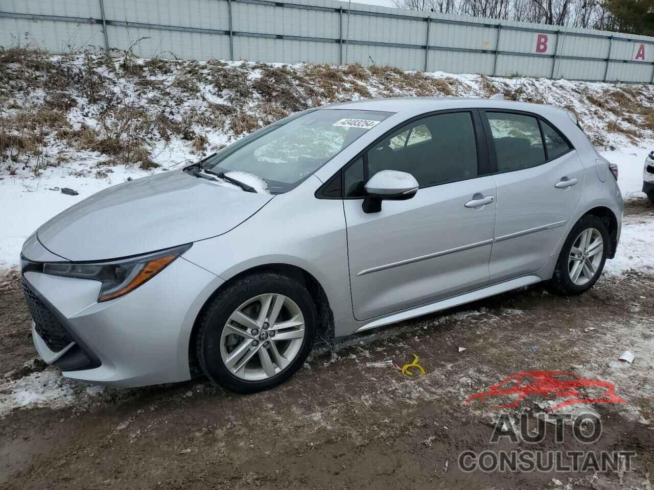 TOYOTA COROLLA 2019 - JTNK4RBE3K3040645