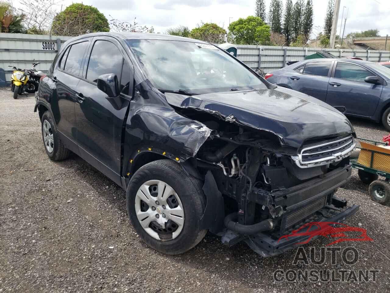 CHEVROLET TRAX 2016 - KL7CJKSB8GB590142