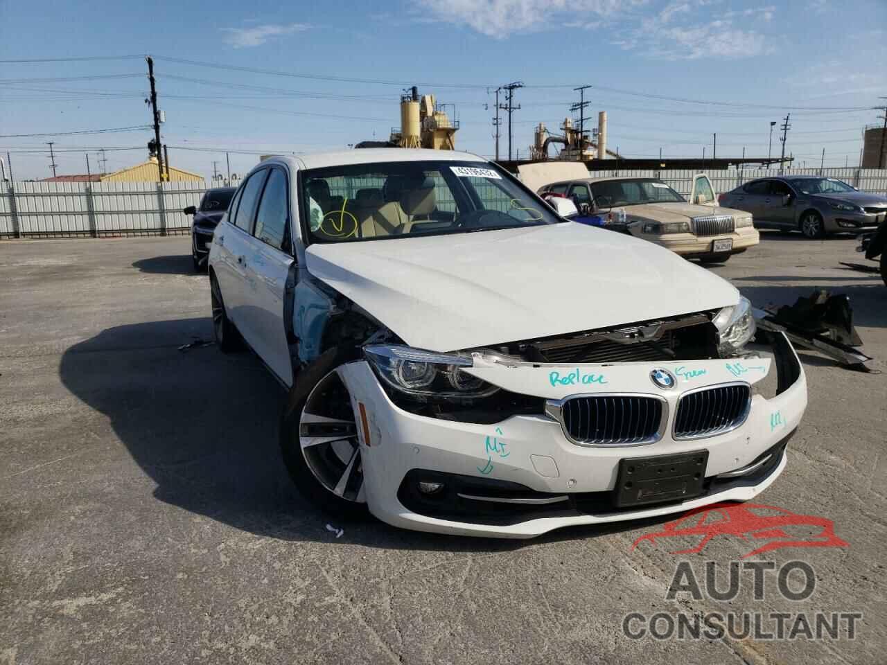 BMW 3 SERIES 2018 - WBA8E1C53JA180259