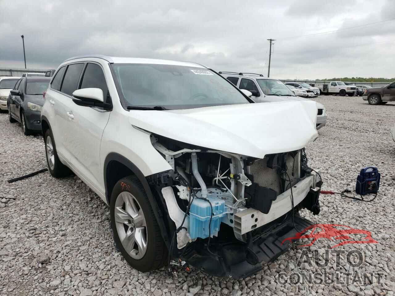 TOYOTA HIGHLANDER 2019 - 5TDYZRFH4KS298689