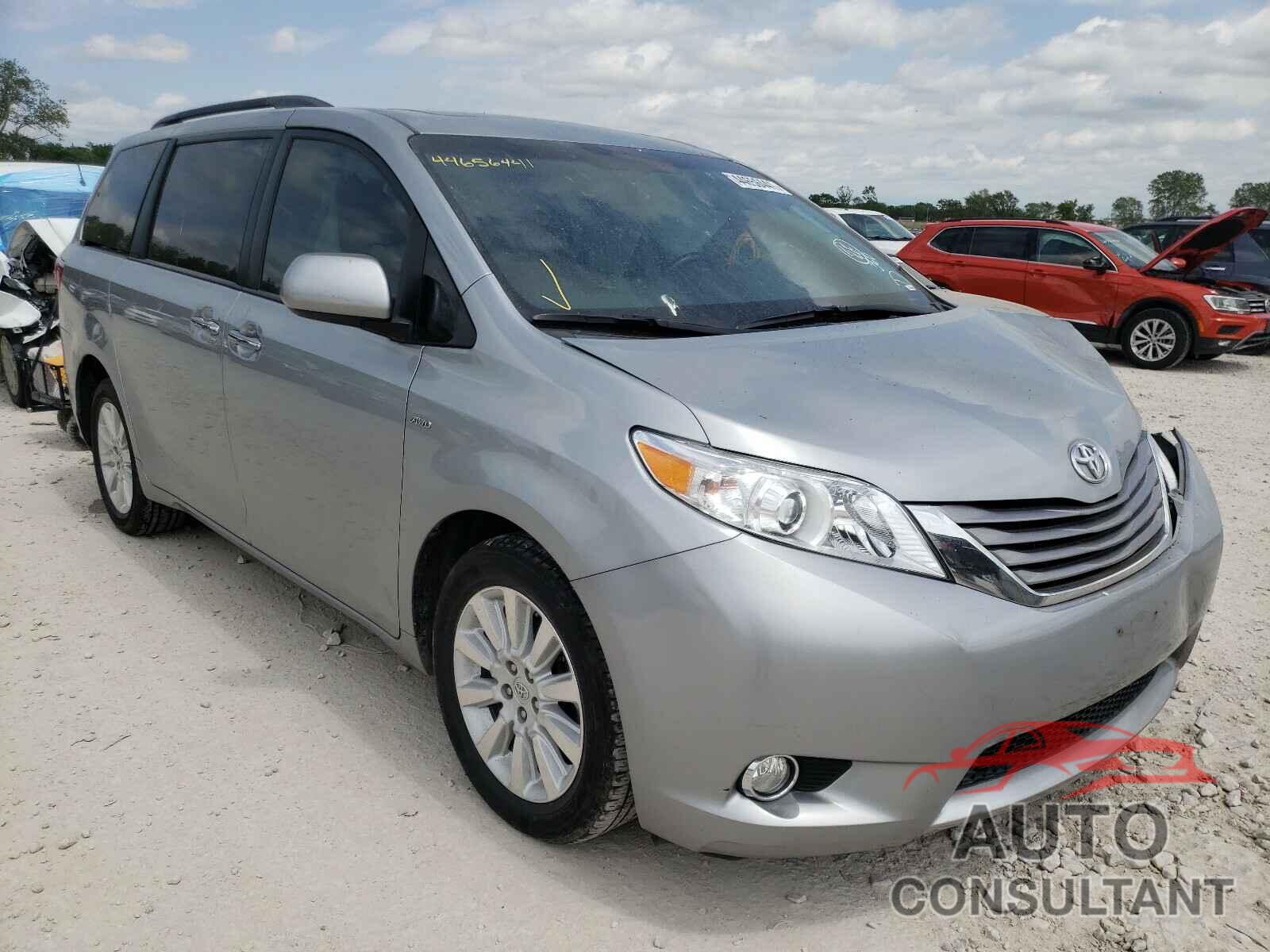 TOYOTA SIENNA 2016 - 5TDDK3DC2GS132654