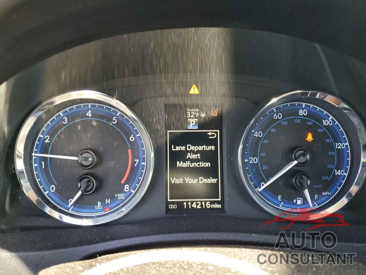 TOYOTA COROLLA 2017 - 2T1BURHE9HC895037