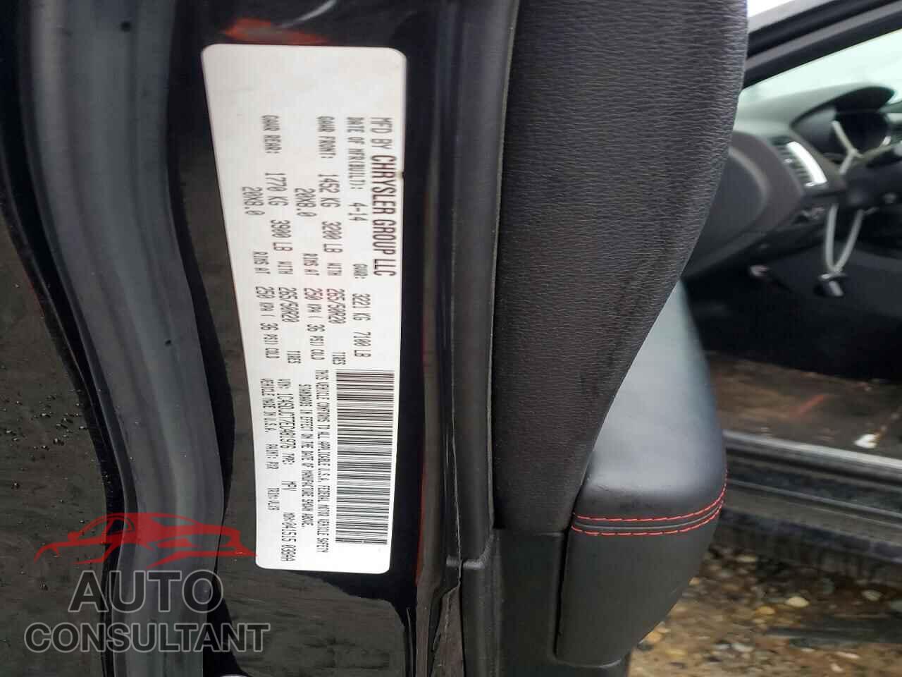 DODGE DURANGO 2014 - 1C4SDJCT7EC481976