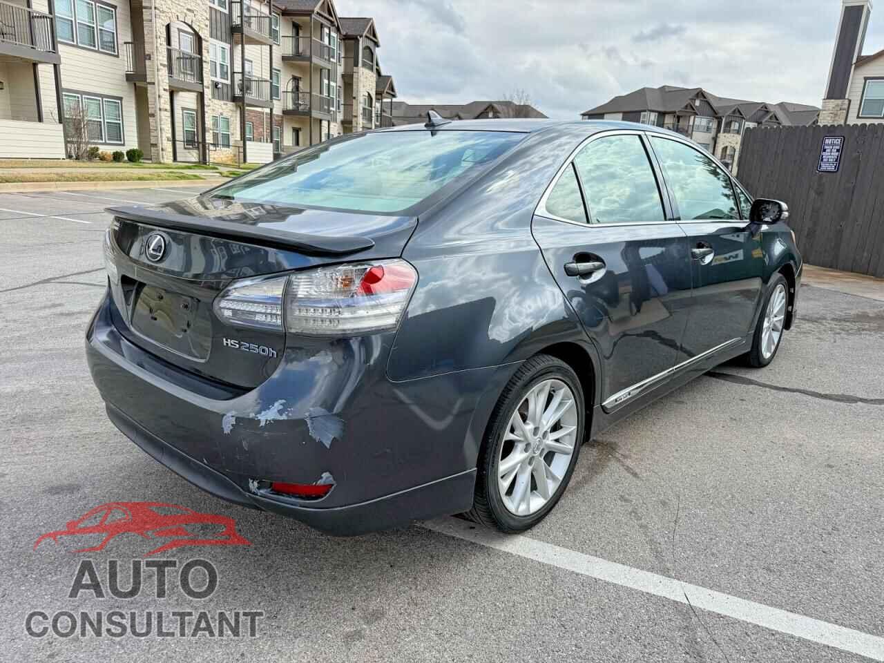 LEXUS HS 2011 - JTHBB1BA5B2047612