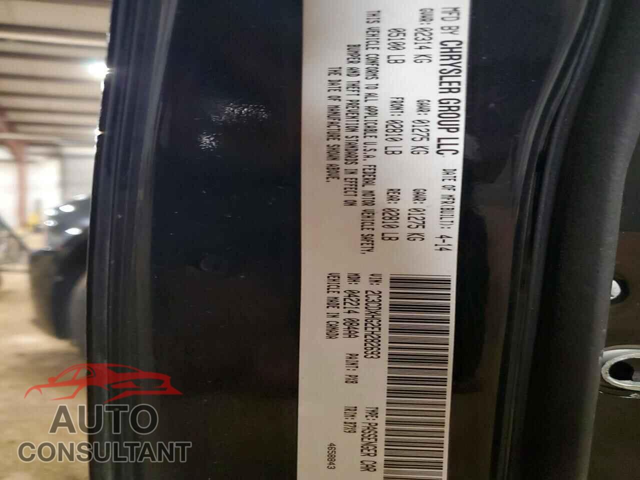 DODGE CHARGER 2014 - 2C3CDXHG2EH282693