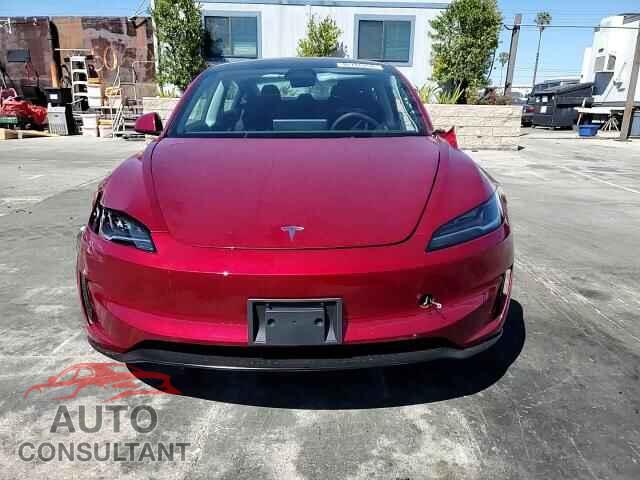 TESLA MODEL 3 2025 - 5YJ3E1ET0SF078564