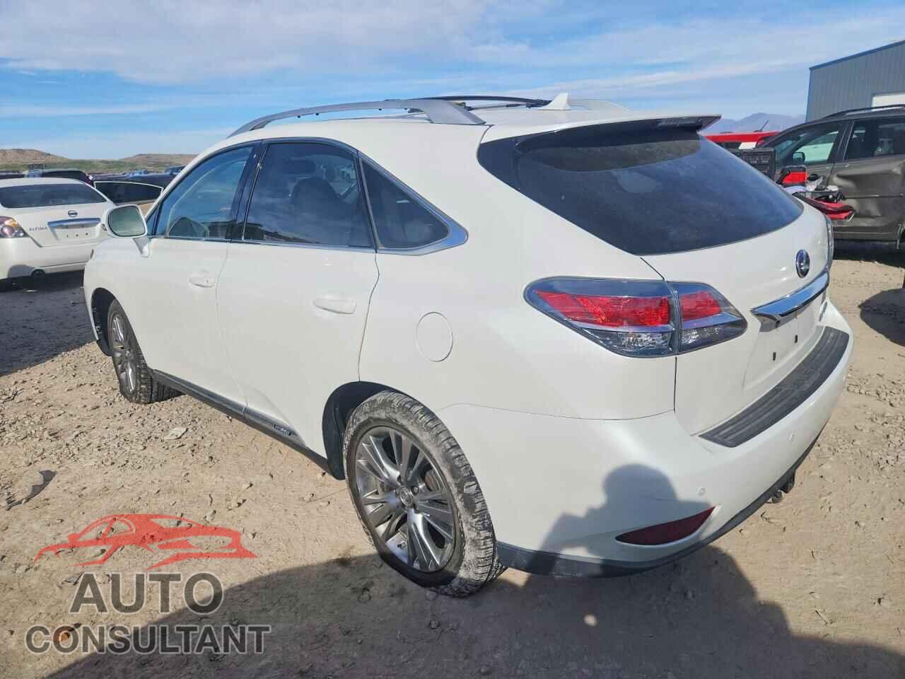 LEXUS RX450 2013 - JTJBC1BA3D2066660