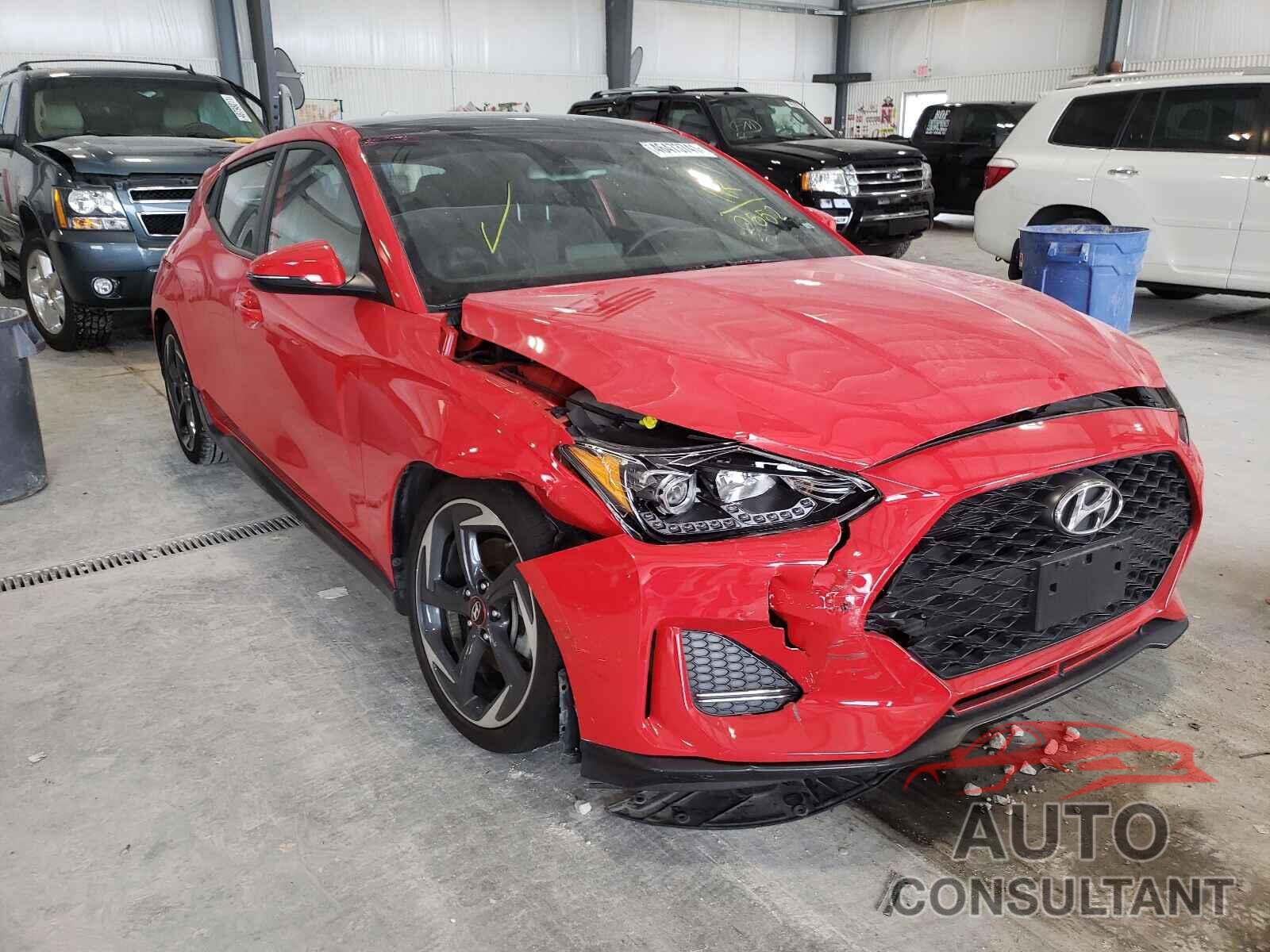 HYUNDAI VELOSTER 2019 - KMHTH6ABXKU010552