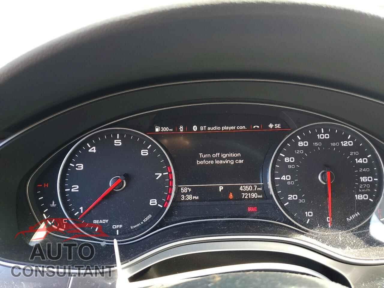 AUDI A6 2016 - WAUGFAFC4GN179741