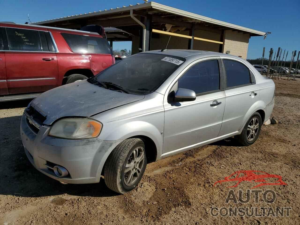 CHEVROLET AVEO 2009 - KL1TG56E89B354608