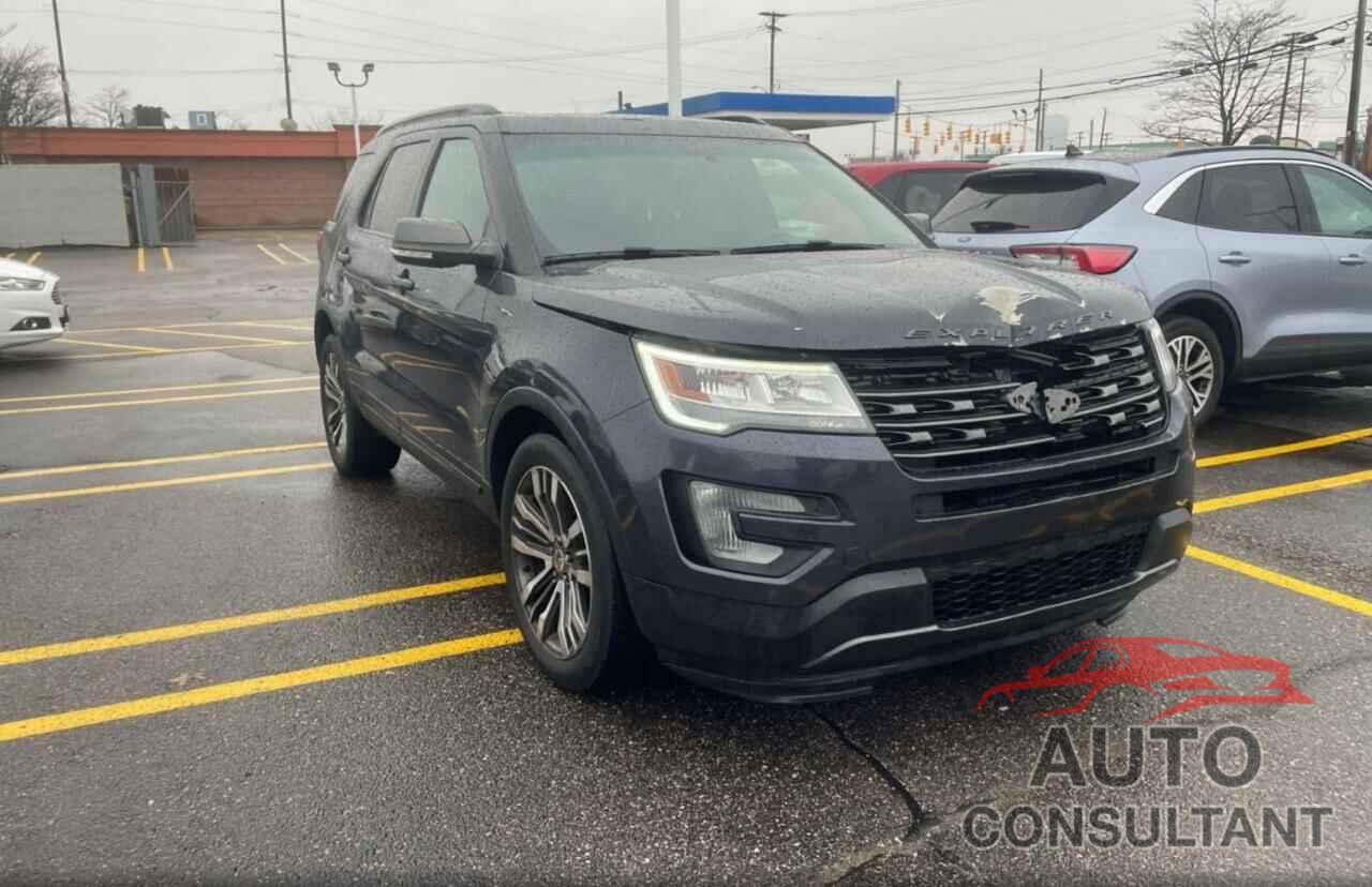 FORD EXPLORER 2017 - 1FM5K8D80HGA86181