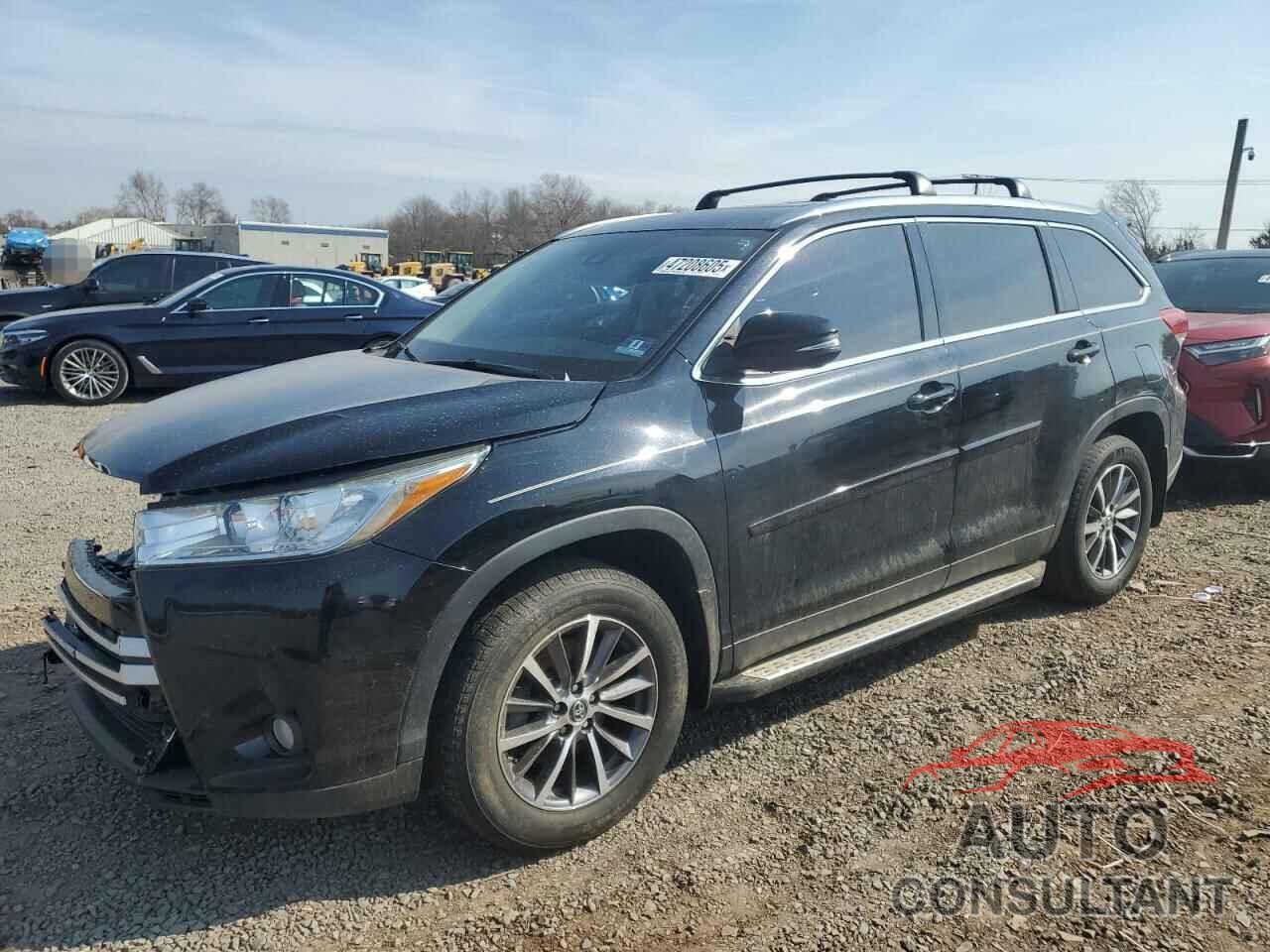 TOYOTA HIGHLANDER 2019 - 5TDJZRFH9KS577427
