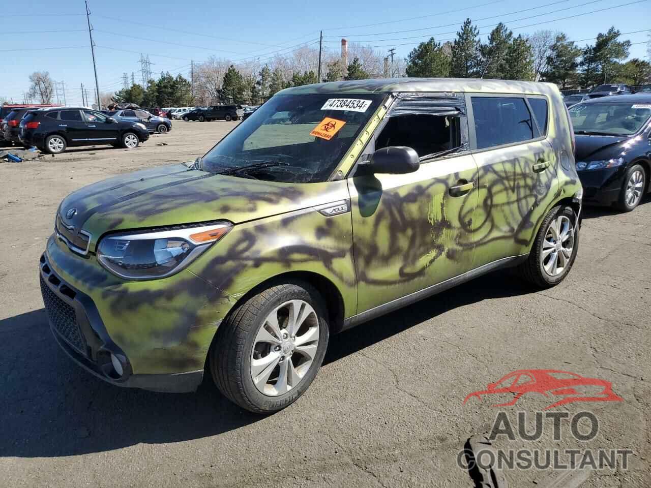 KIA SOUL 2016 - KNDJP3A57G7862130