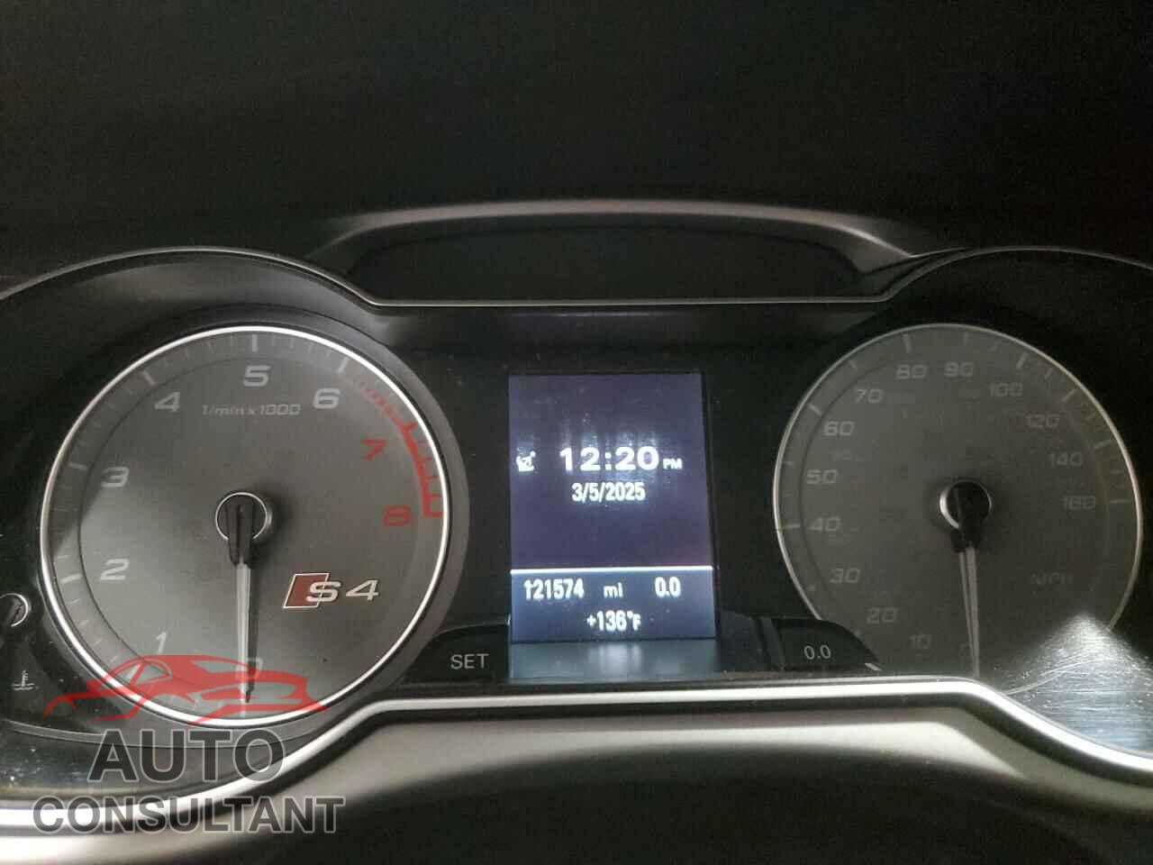 AUDI S4/RS4 2015 - WAUDGAFL9FA081200