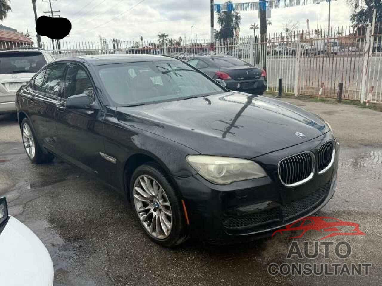 BMW 7 SERIES 2012 - WBAKA8C5XCDX01120