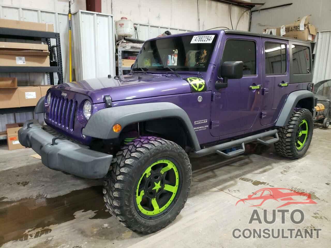 JEEP WRANGLER 2017 - 1C4BJWDG2HL655738