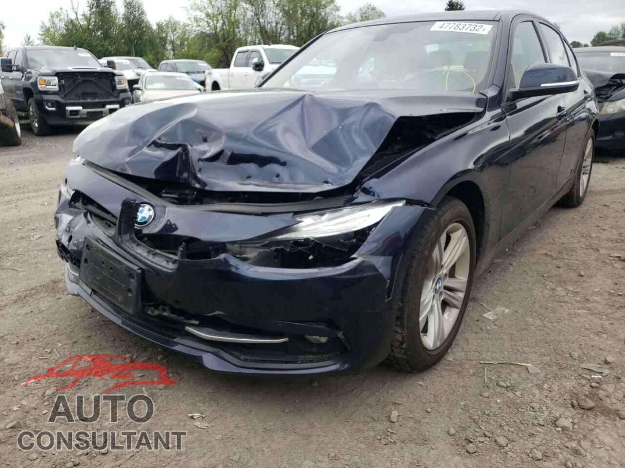 BMW 3 SERIES 2016 - WBA8E3G52GNU00627