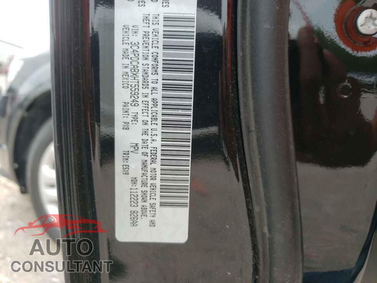 DODGE JOURNEY 2017 - 3C4PDCABXHT559249