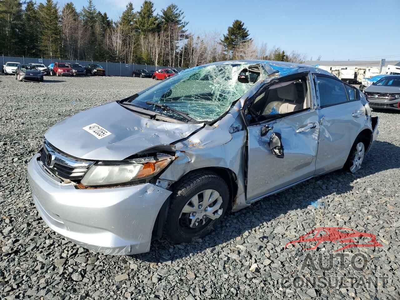 HONDA CIVIC 2012 - 2HGFB2F48CH049409
