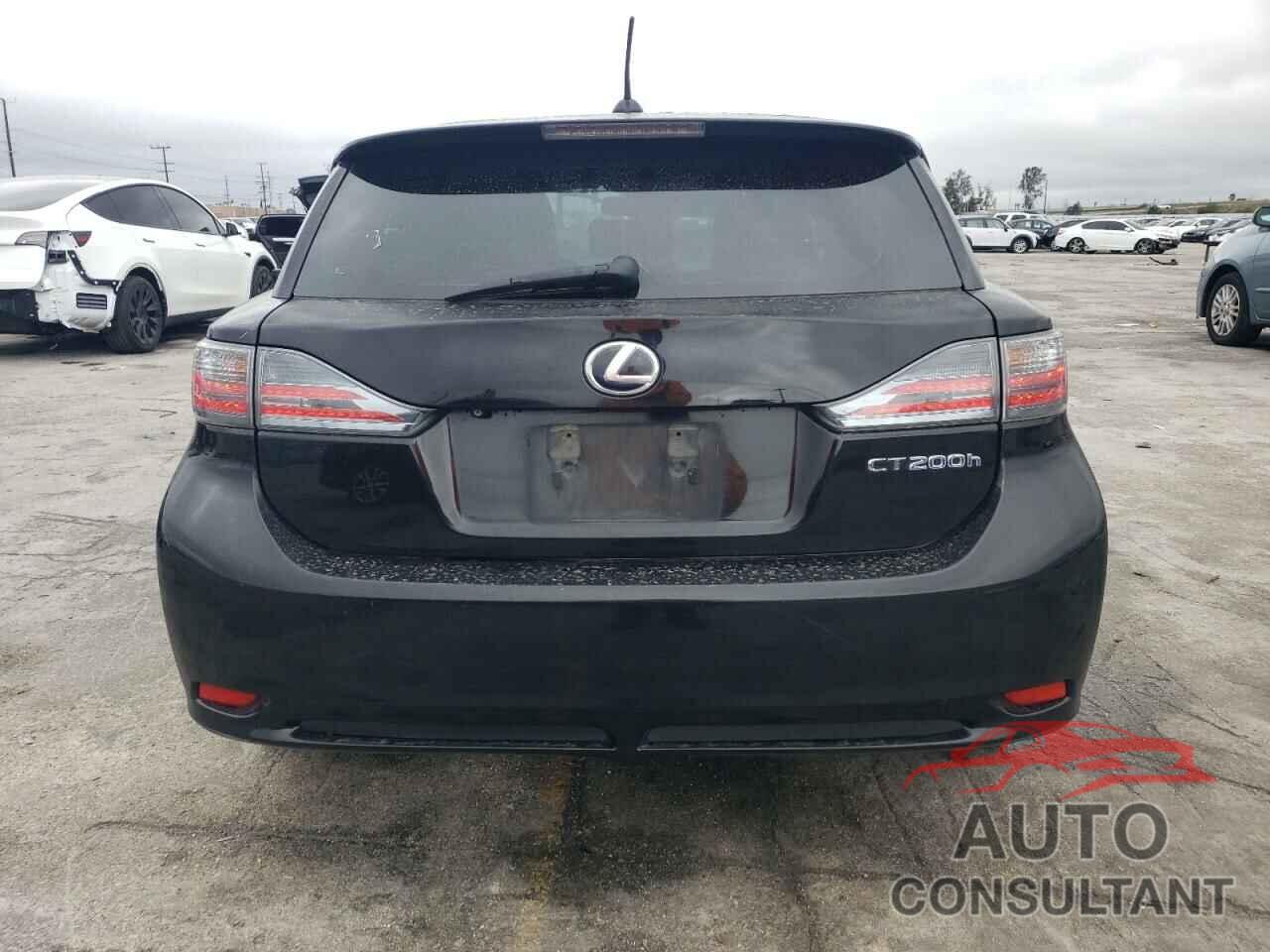 LEXUS CT 200 2012 - JTHKD5BH5C2076883