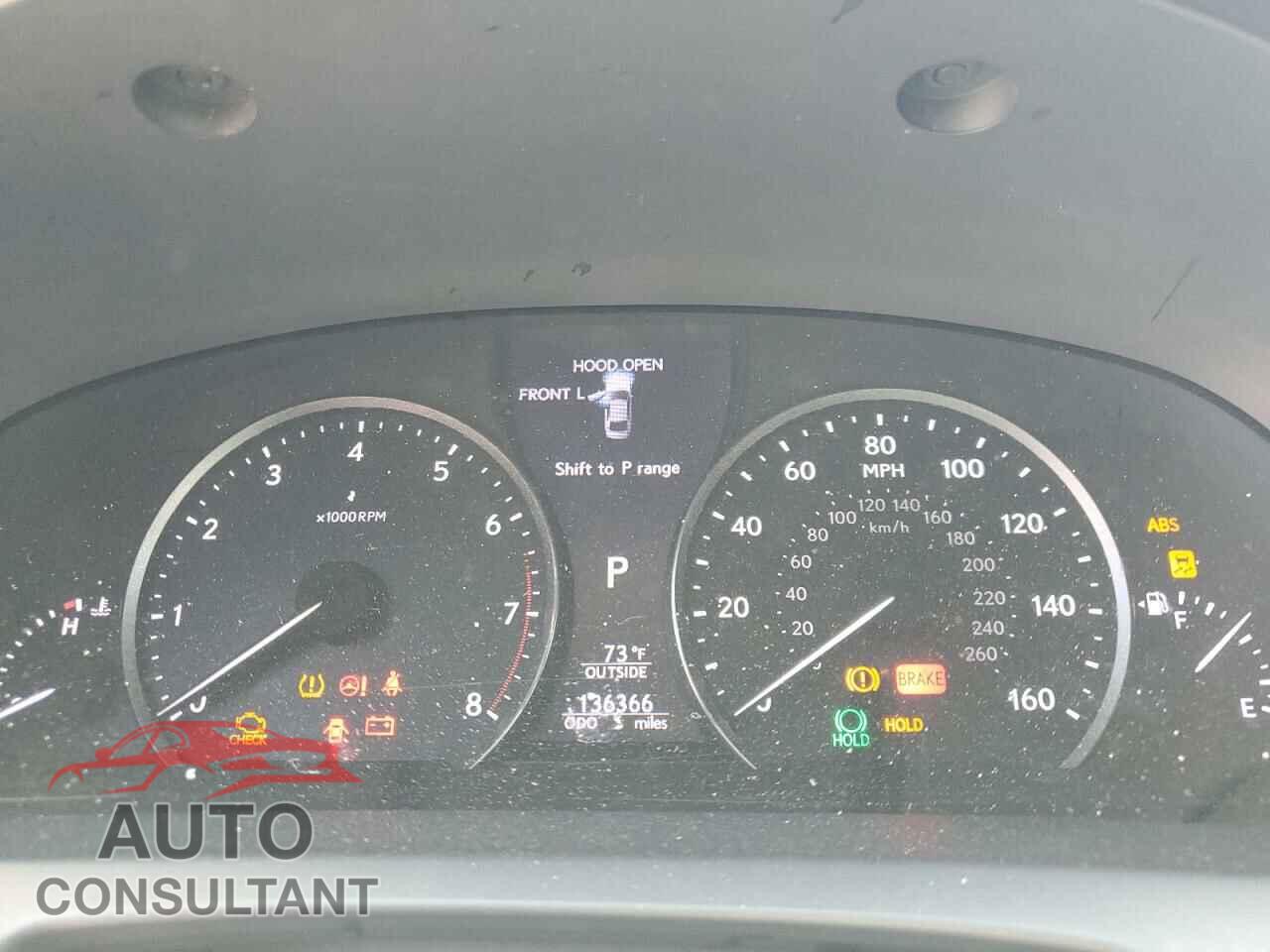 LEXUS LS460 2013 - JTHCL5EF1D5017377