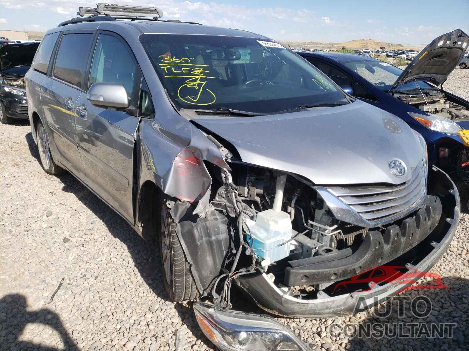 TOYOTA SIENNA 2016 - 5TDYK3DC8GS723766