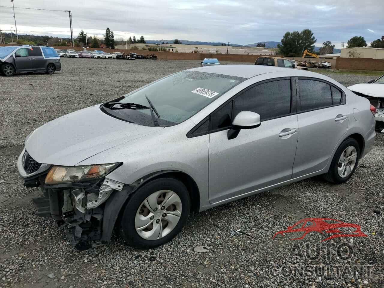 HONDA CIVIC 2013 - 19XFB2F54DE241768