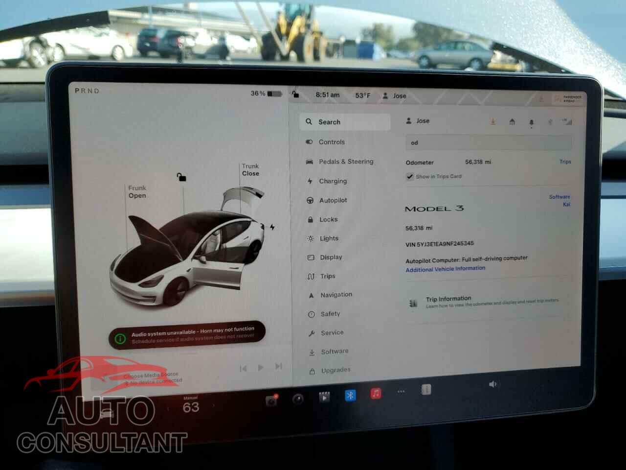 TESLA MODEL 3 2022 - 5YJ3E1EA9NF245345