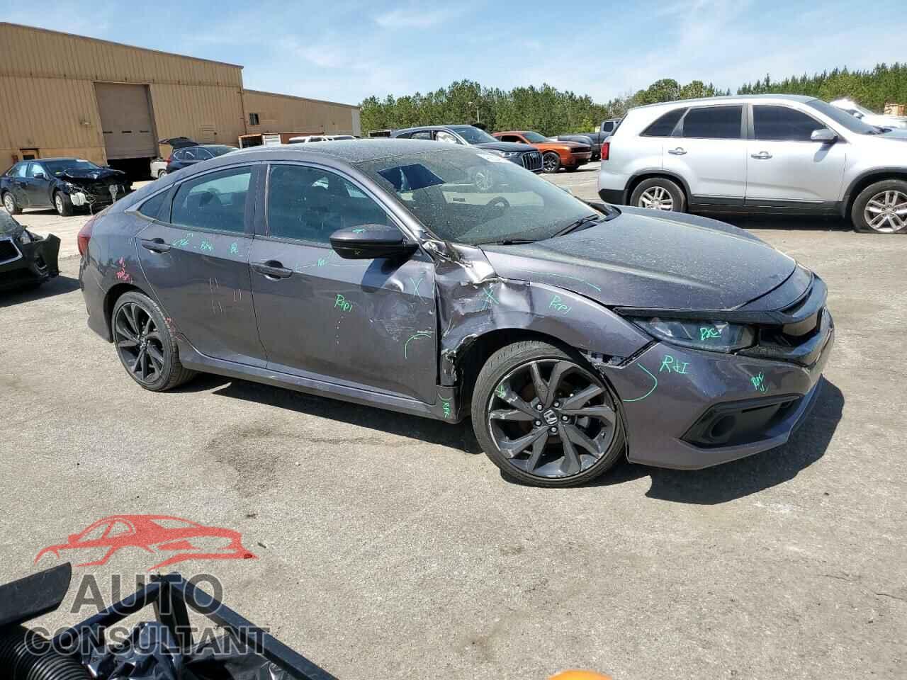 HONDA CIVIC 2019 - 2HGFC2F88KH591219
