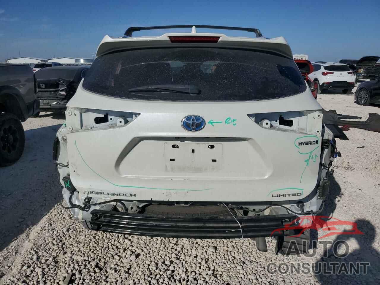 TOYOTA HIGHLANDER 2021 - 5TDYARAH6MS505682