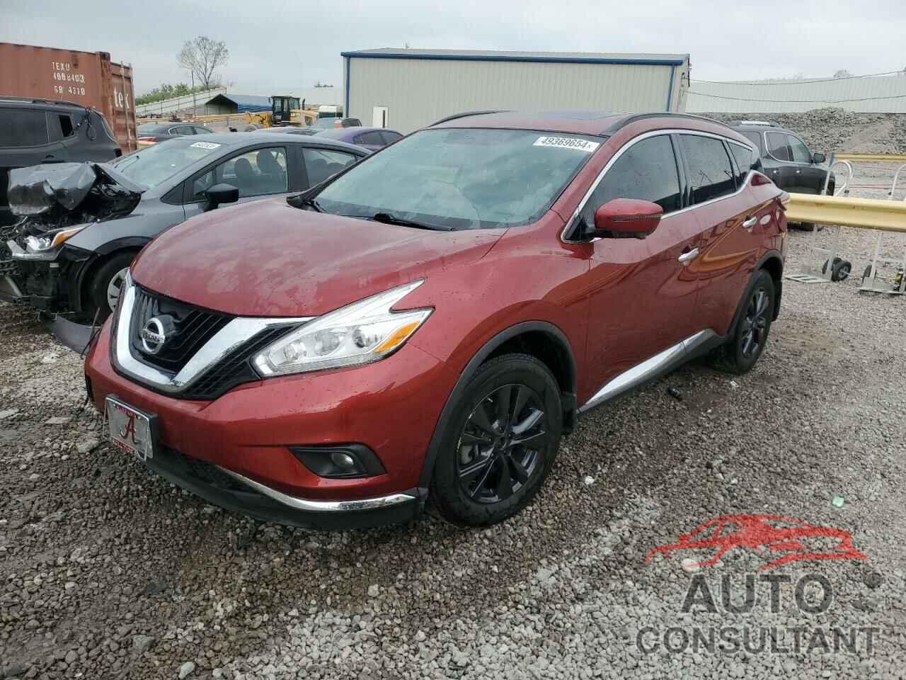 NISSAN MURANO 2017 - 5N1AZ2MG8HN188340