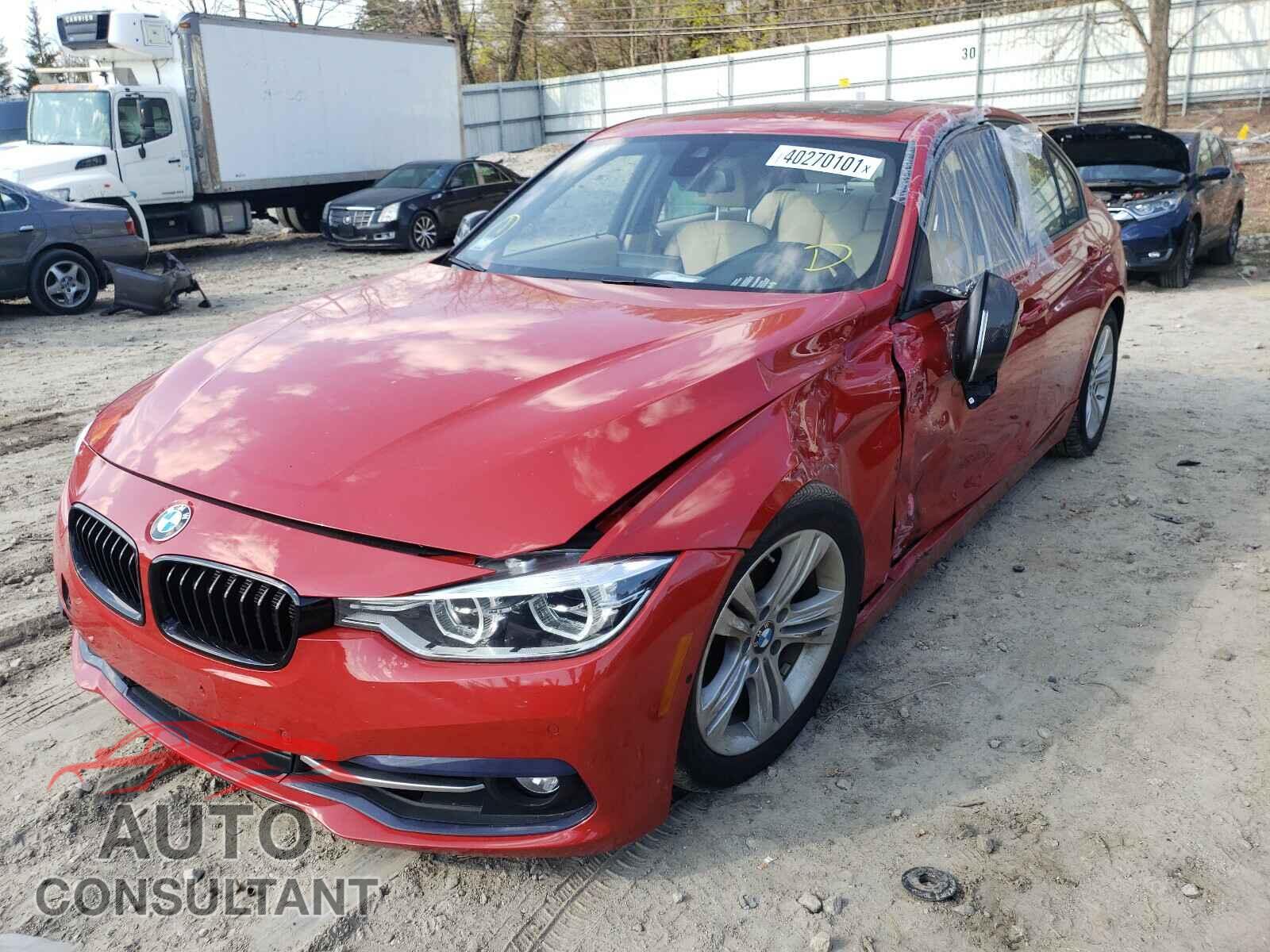 BMW 3 SERIES 2016 - WBA8E3G56GNU02462