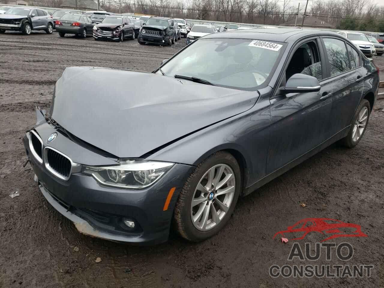 BMW 3 SERIES 2018 - WBA8A3C54JK763781