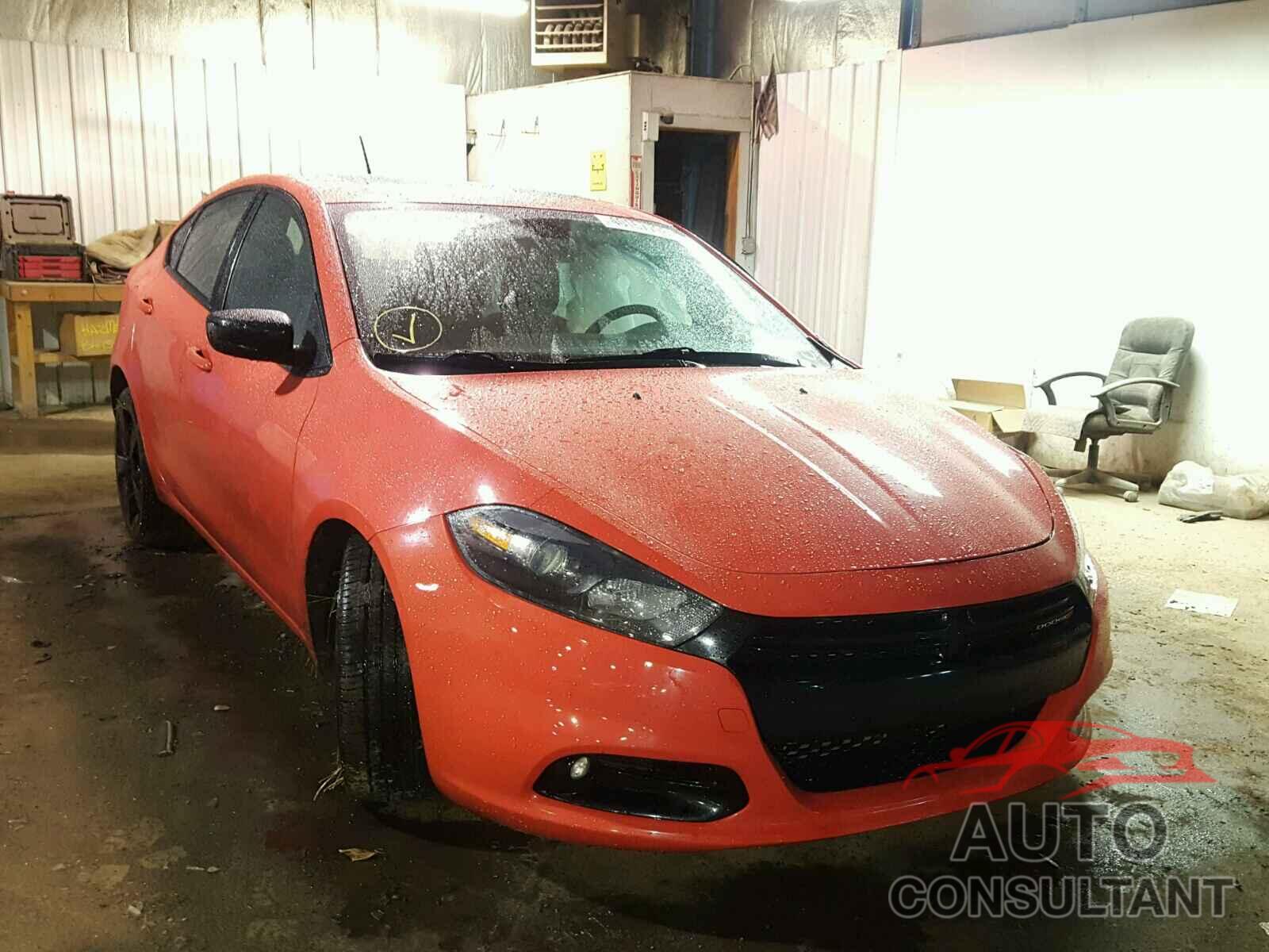 DODGE DART 2015 - 1C3CDFBB3FD406301