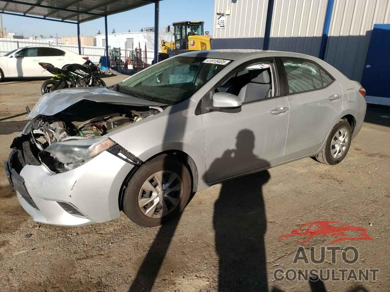 TOYOTA COROLLA 2014 - 5YFBURHE5EP160342