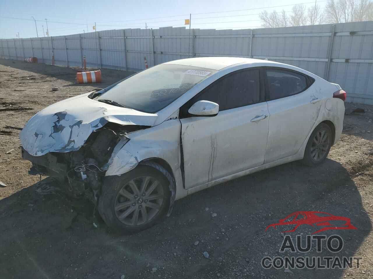 HYUNDAI ELANTRA 2014 - 5NPDH4AEXEH521054