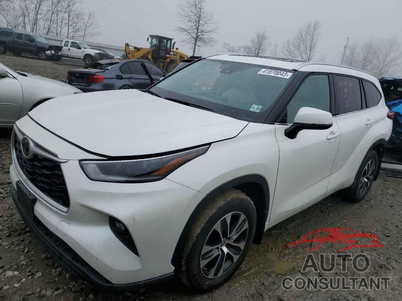 TOYOTA HIGHLANDER 2021 - 5TDGZRBH1MS113180