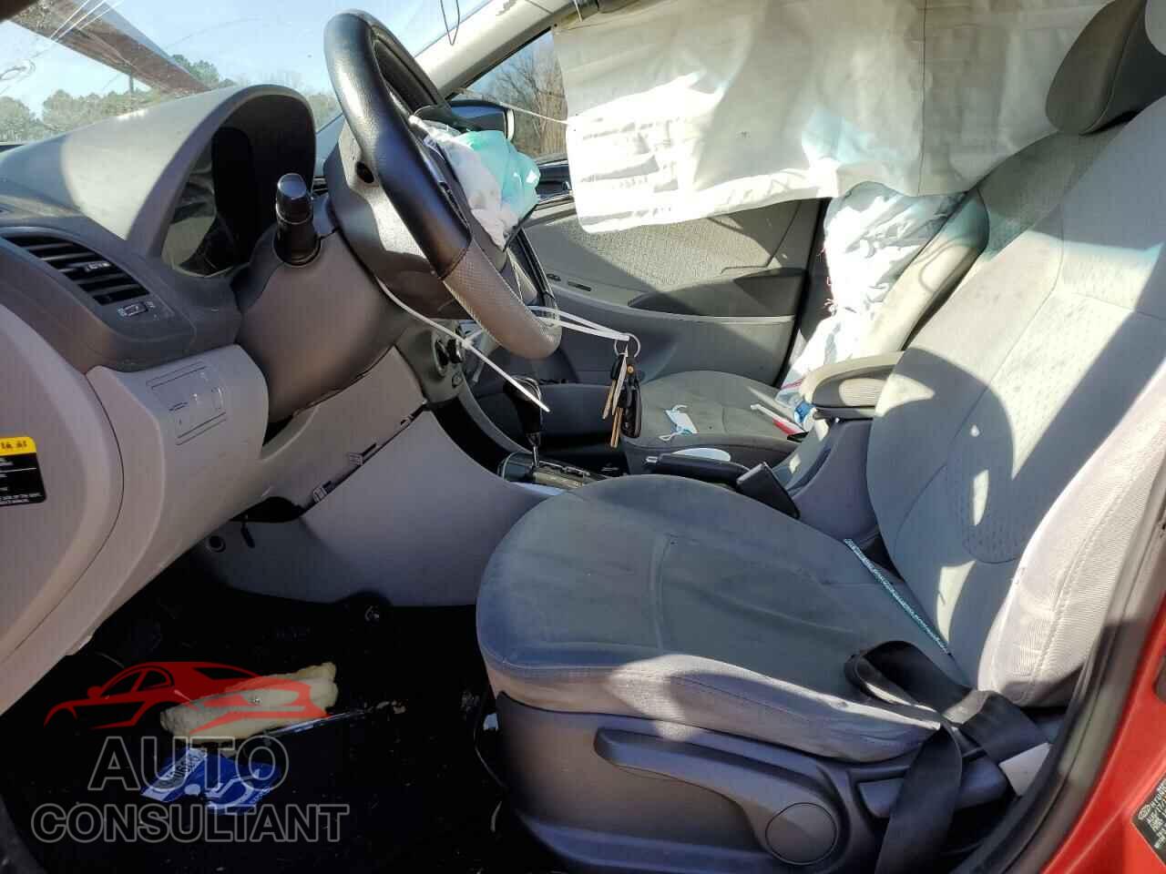 HYUNDAI ACCENT 2012 - KMHCU5AE4CU017563