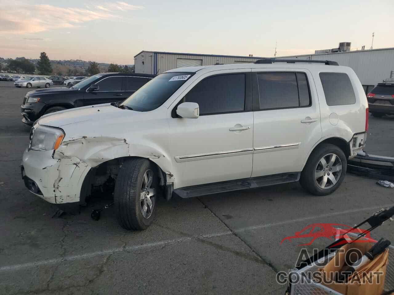 HONDA PILOT 2012 - 5FNYF3H9XCB011244